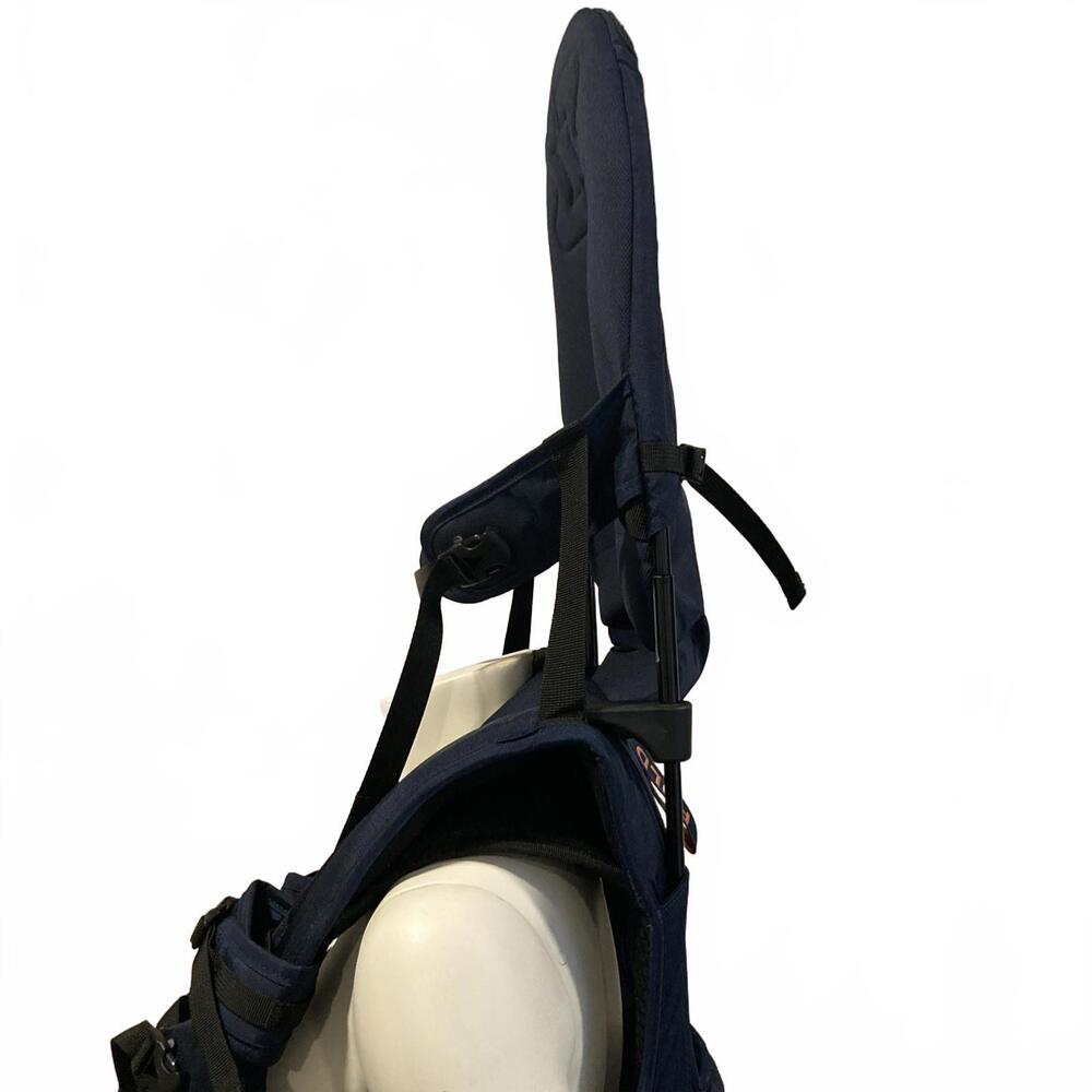 Minimeis Shoulder Carrier Toddler Lightweight Navy Foldable Travel Kid MNX12 NOA - Picture 5 of 8